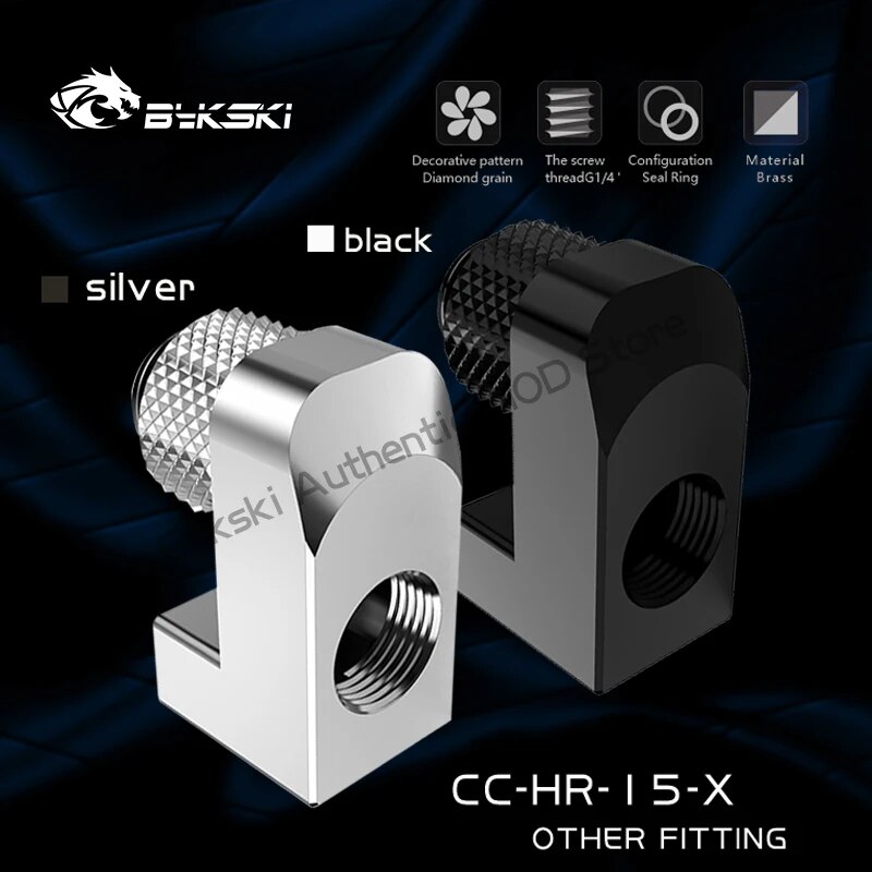 Bykski CC-HR-15-X 360, ȸ  , ġ  ,  CNC PC  MOD, 15mm
